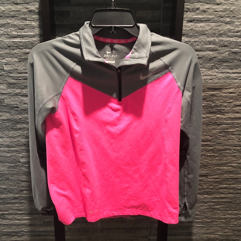 Nike Dri-Fit Half Zip Pebble Beach Long Sleeve - Picture 2 of 10
